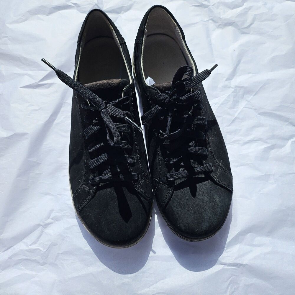 Dansko Henriette Suede Walking Sneakers Black Gorpcore Womens 9.5-10 EU 40